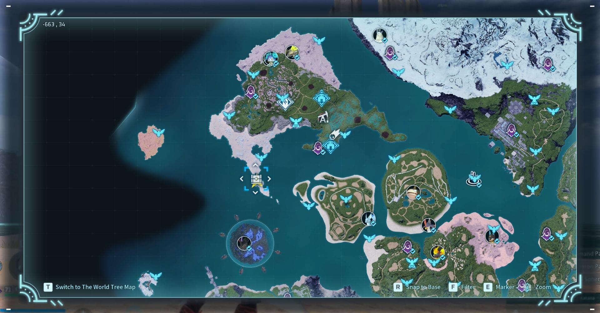 -663, 34 Warsect Terra's Belt location