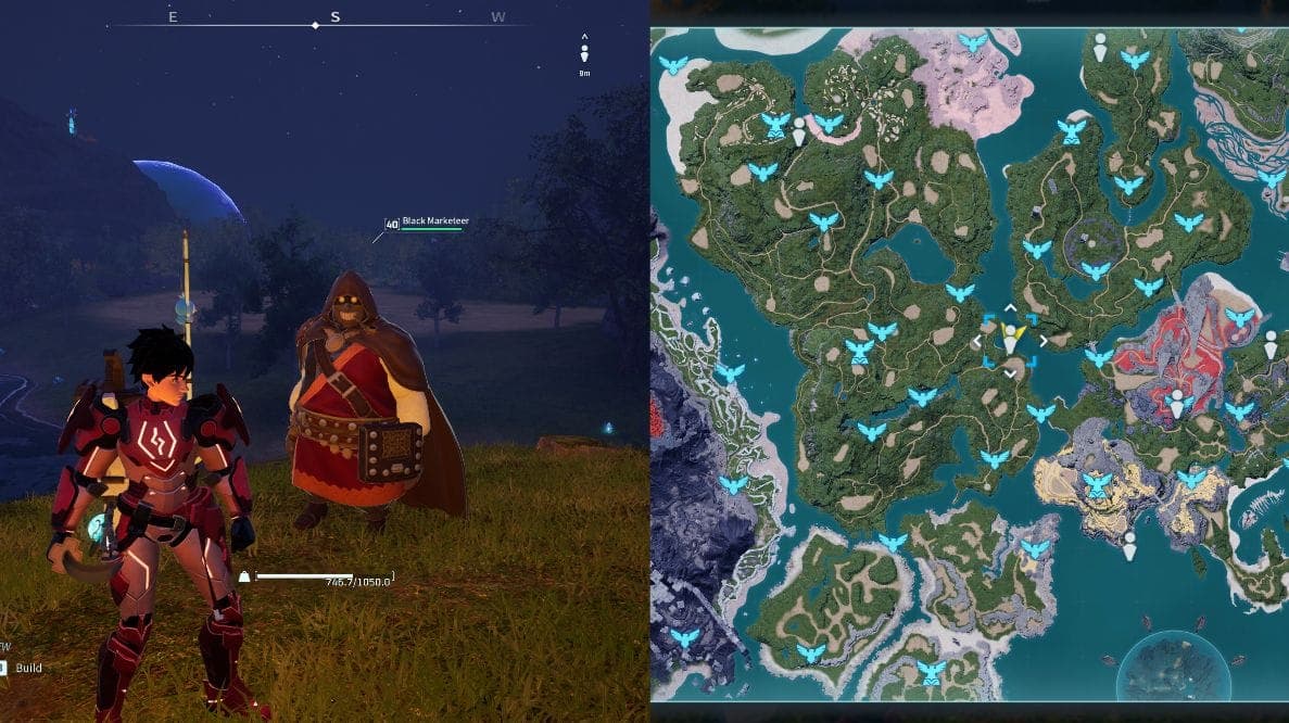 -95, -355 Black Marketeer Location