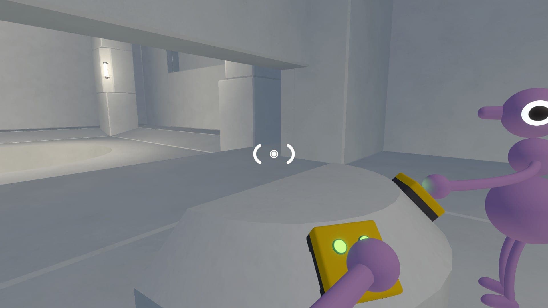 Opening the next floor in the Black Sphere in Big Walk.