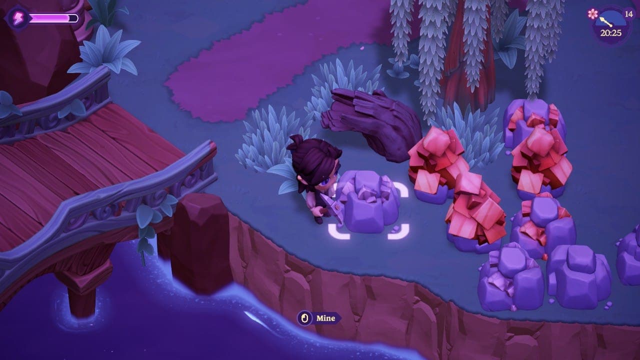 An Iron Ore deposit in Moonlight Peaks.