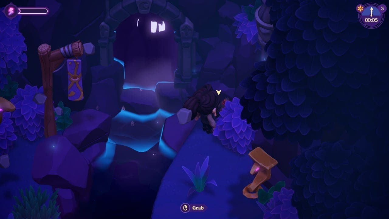 A Vampster by the Khazan Temple in Moonlight Peaks.