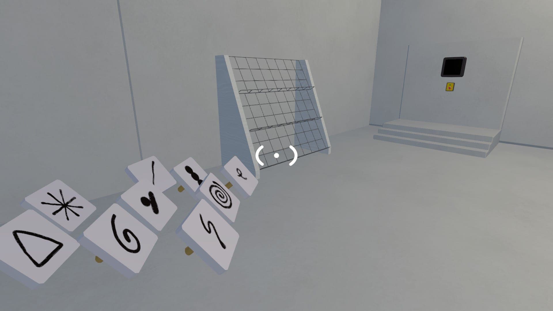 Floor 1 puzzle in the Black Sphere in Big Walk.