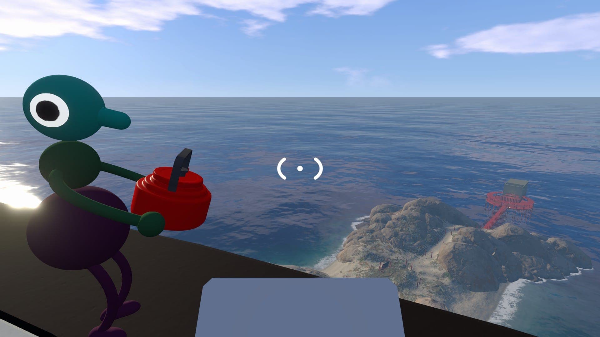 The view from the top of the Black Sphere in Big Walk.