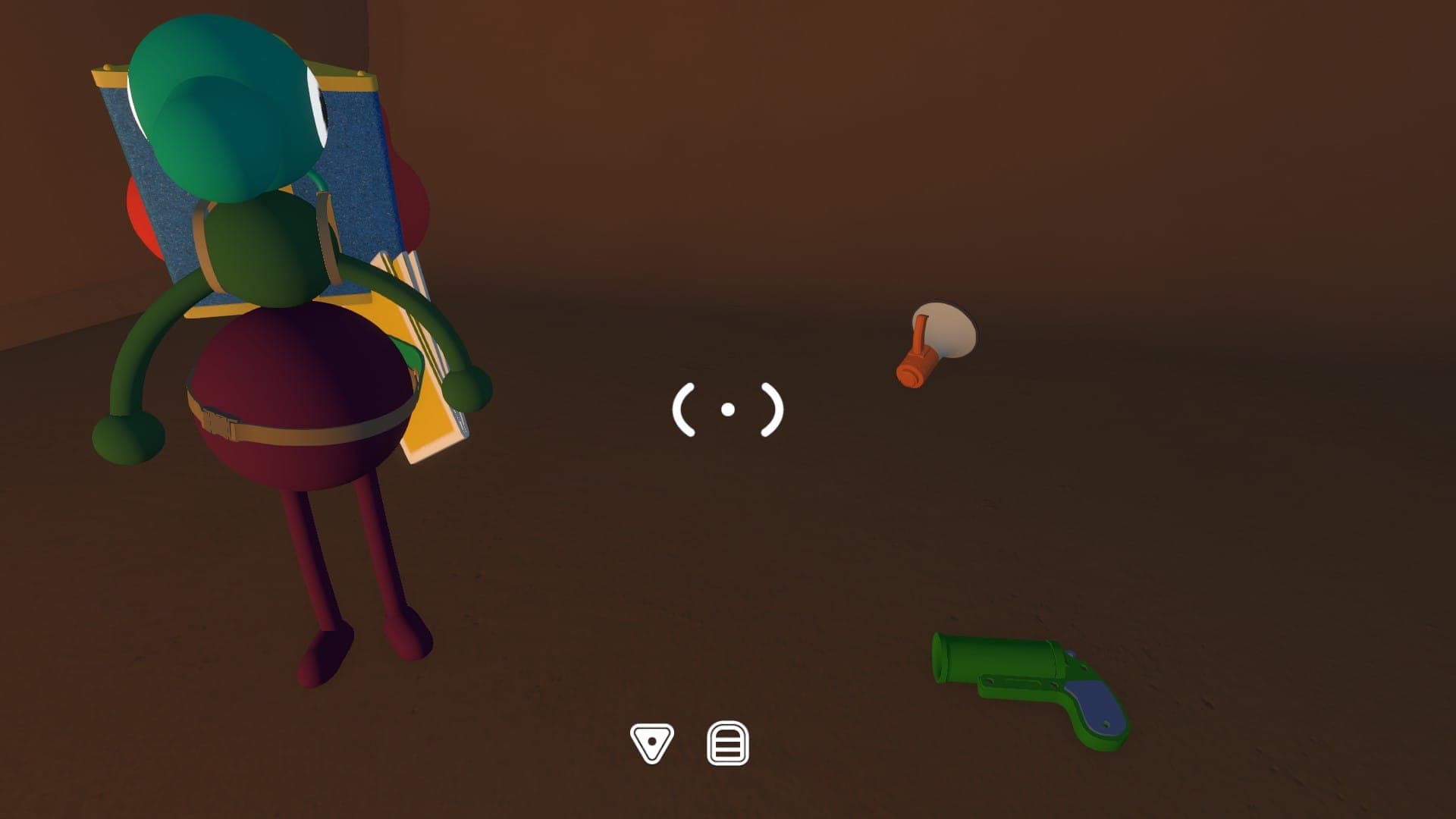 The green flare gun in Big Walk.