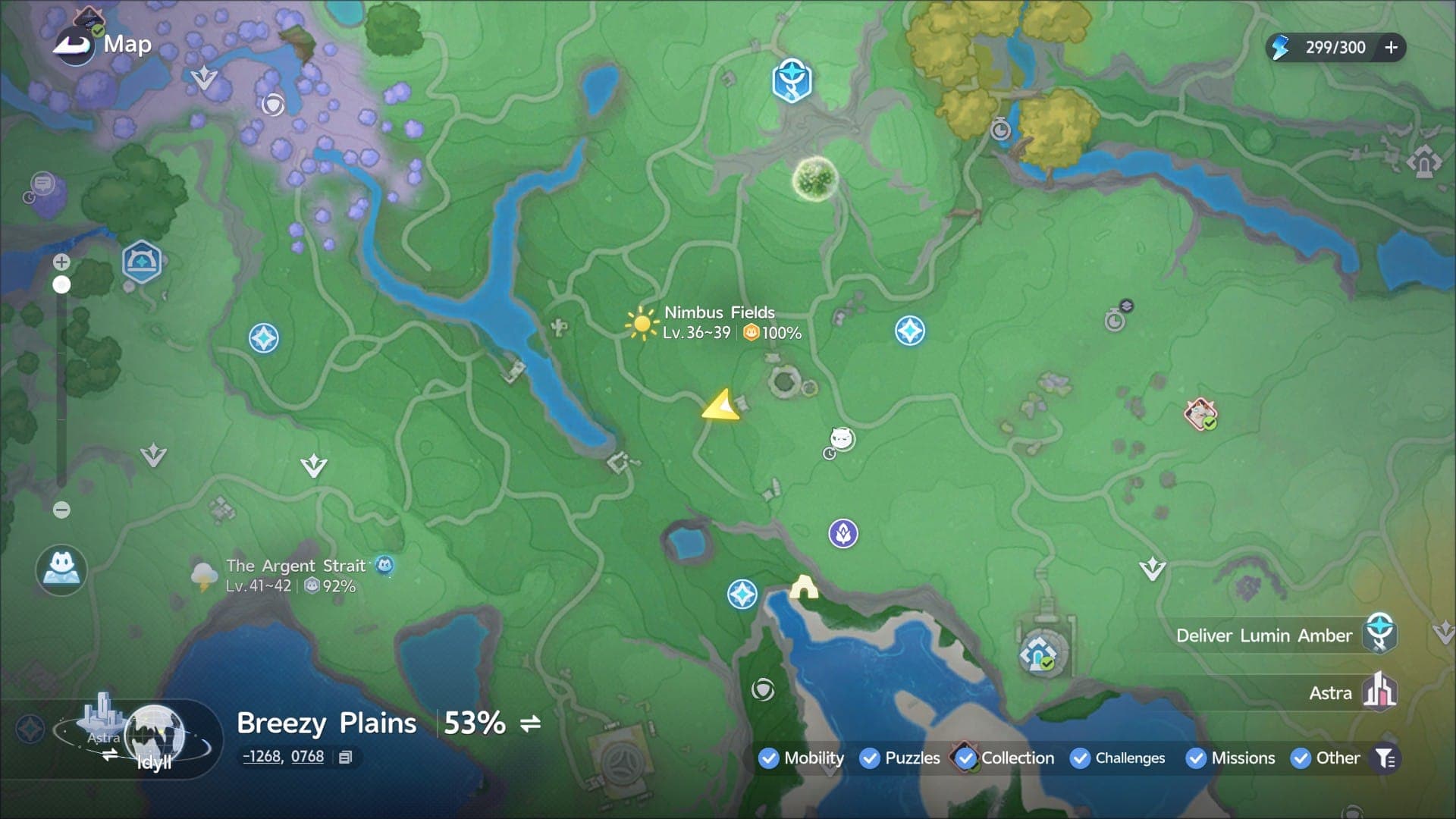Dreaple location in Aniimo.