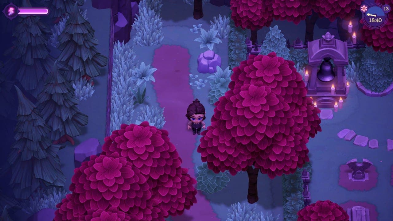 The Graveyard in Moonlight Peaks.