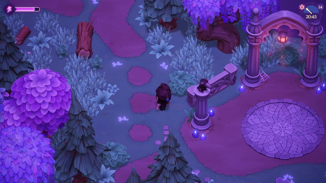Walking through the Moonlit Pines in Moonlight Peaks.
