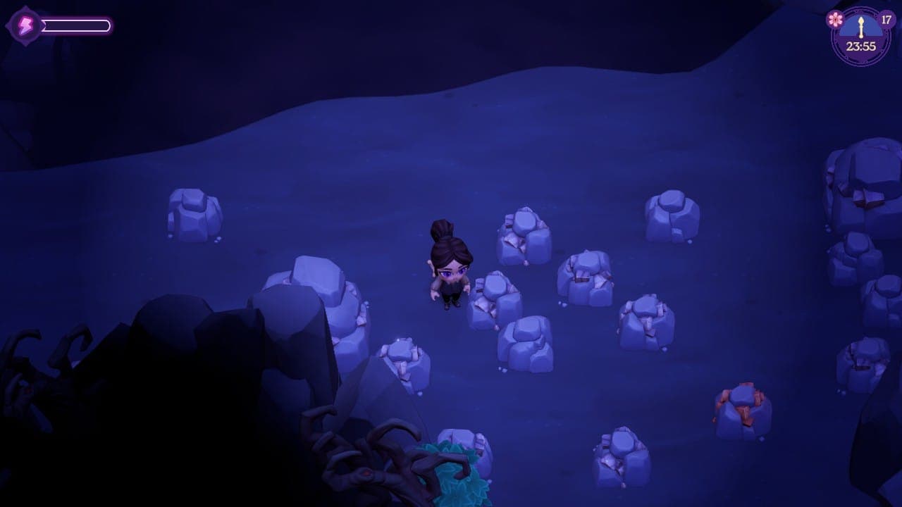 Copper and iron ore in Moonlight Peaks.