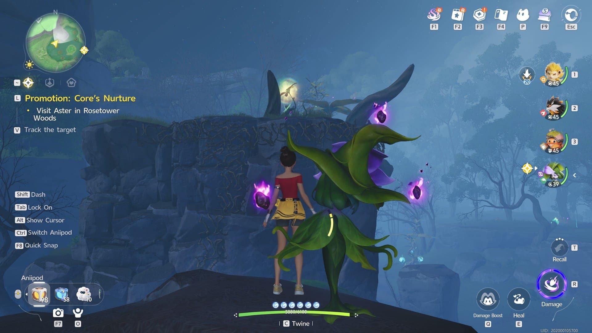 Vine Core location #1 in Aniimo.