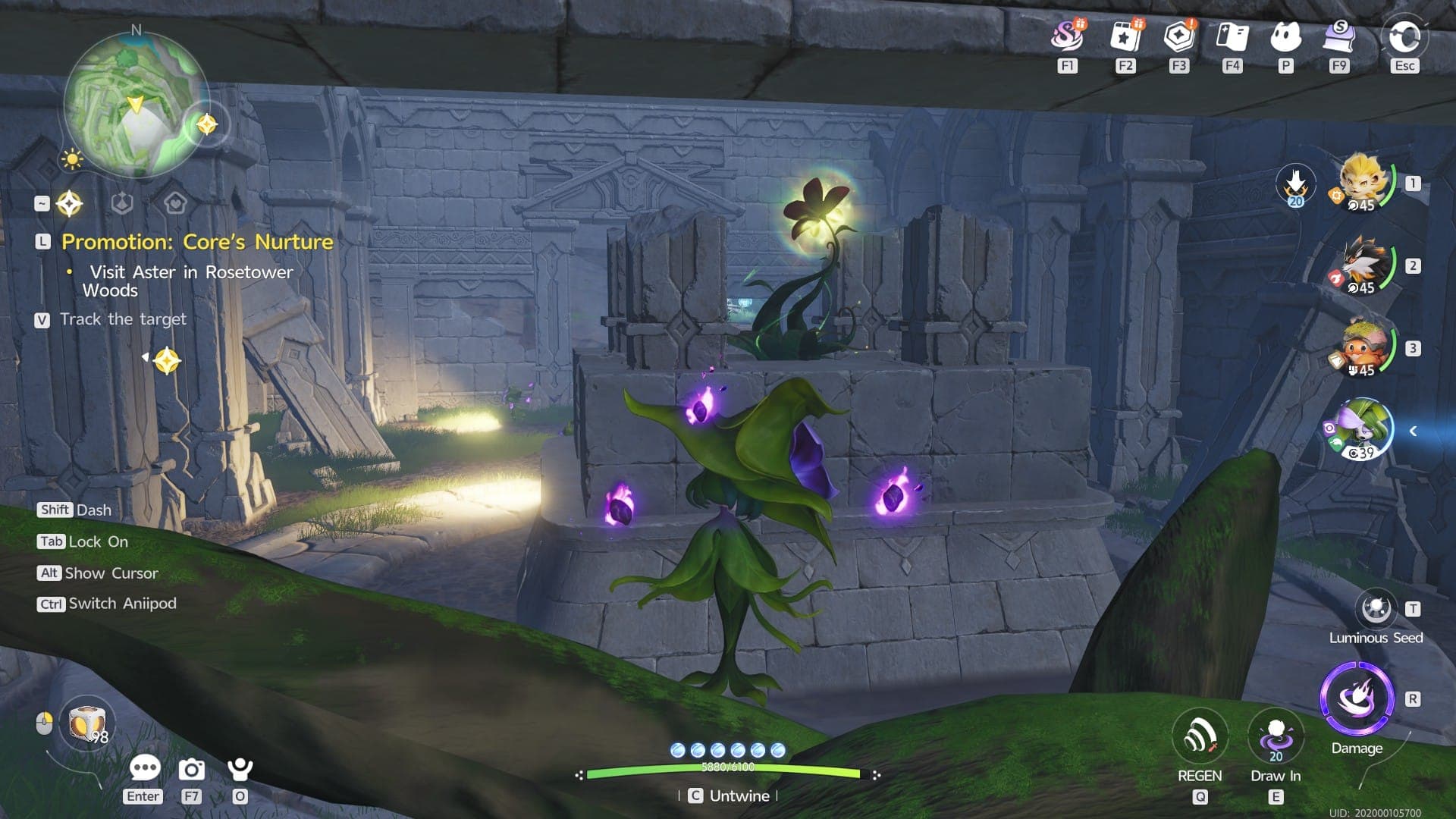 Vine Core location #2 in Aniimo.