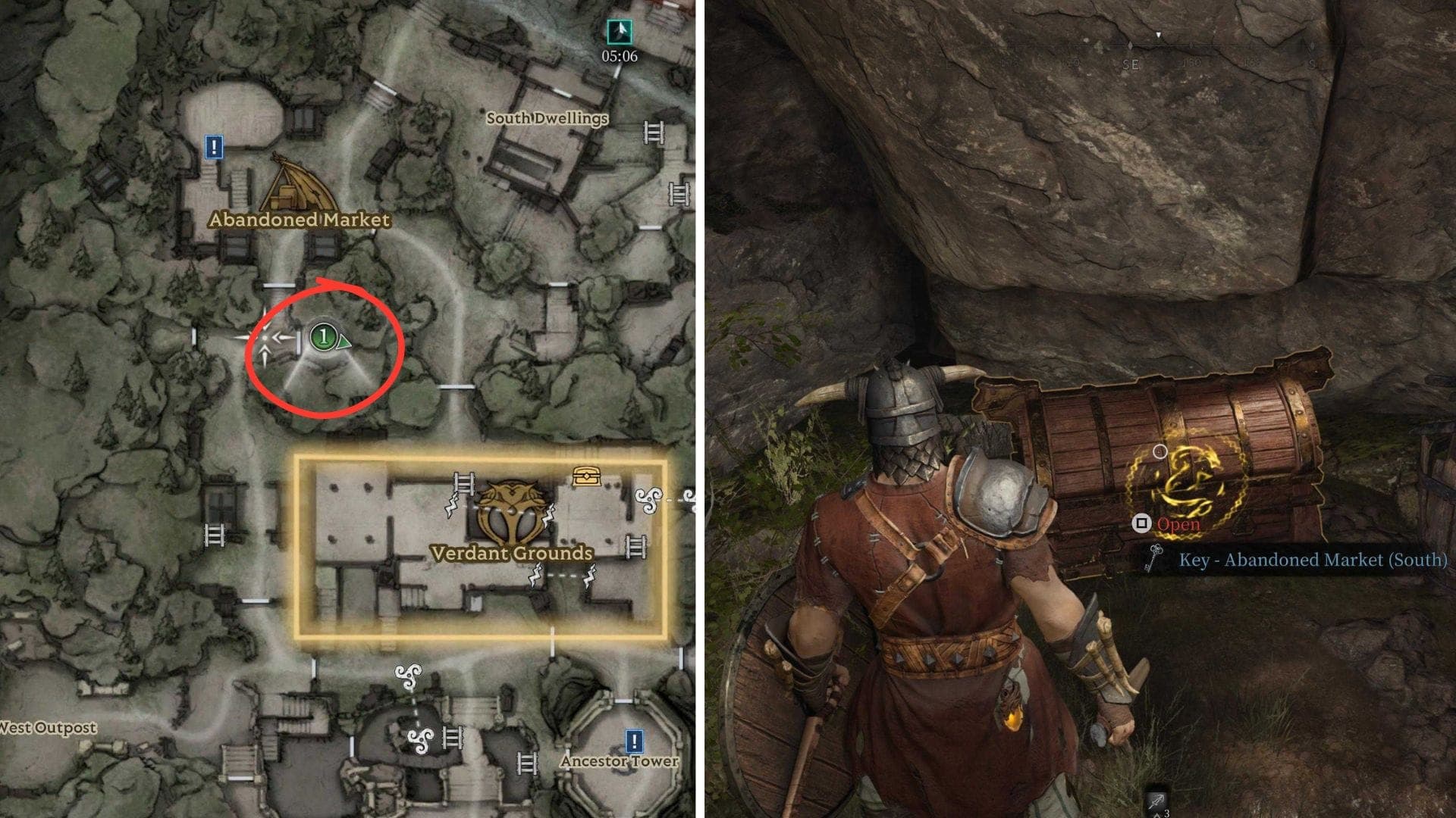 Abandoned Market South Chest