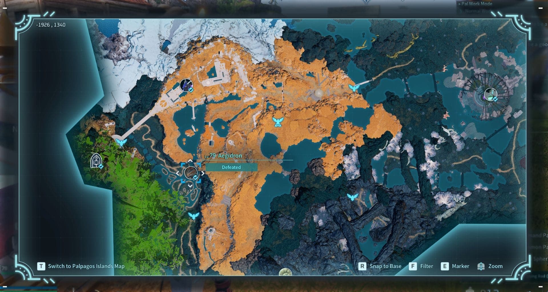 Aegidron Location