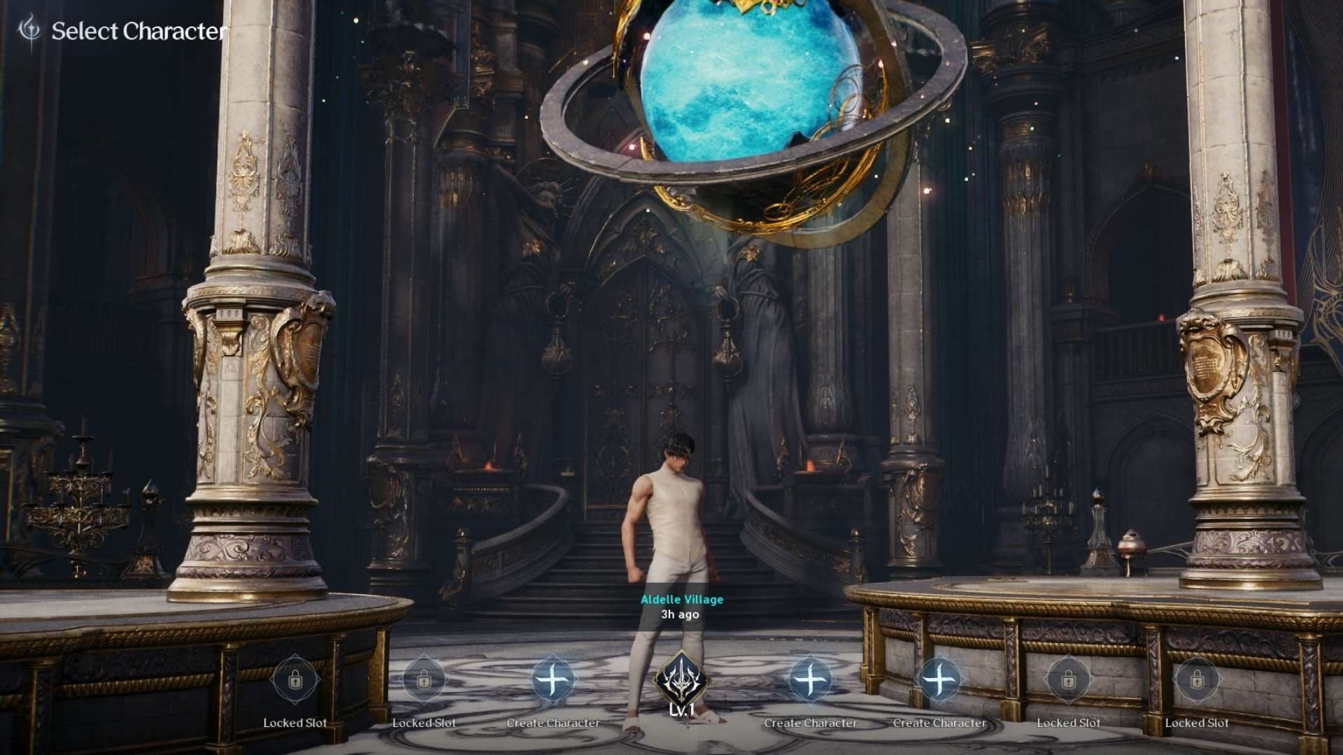 Character selection in Aion 2