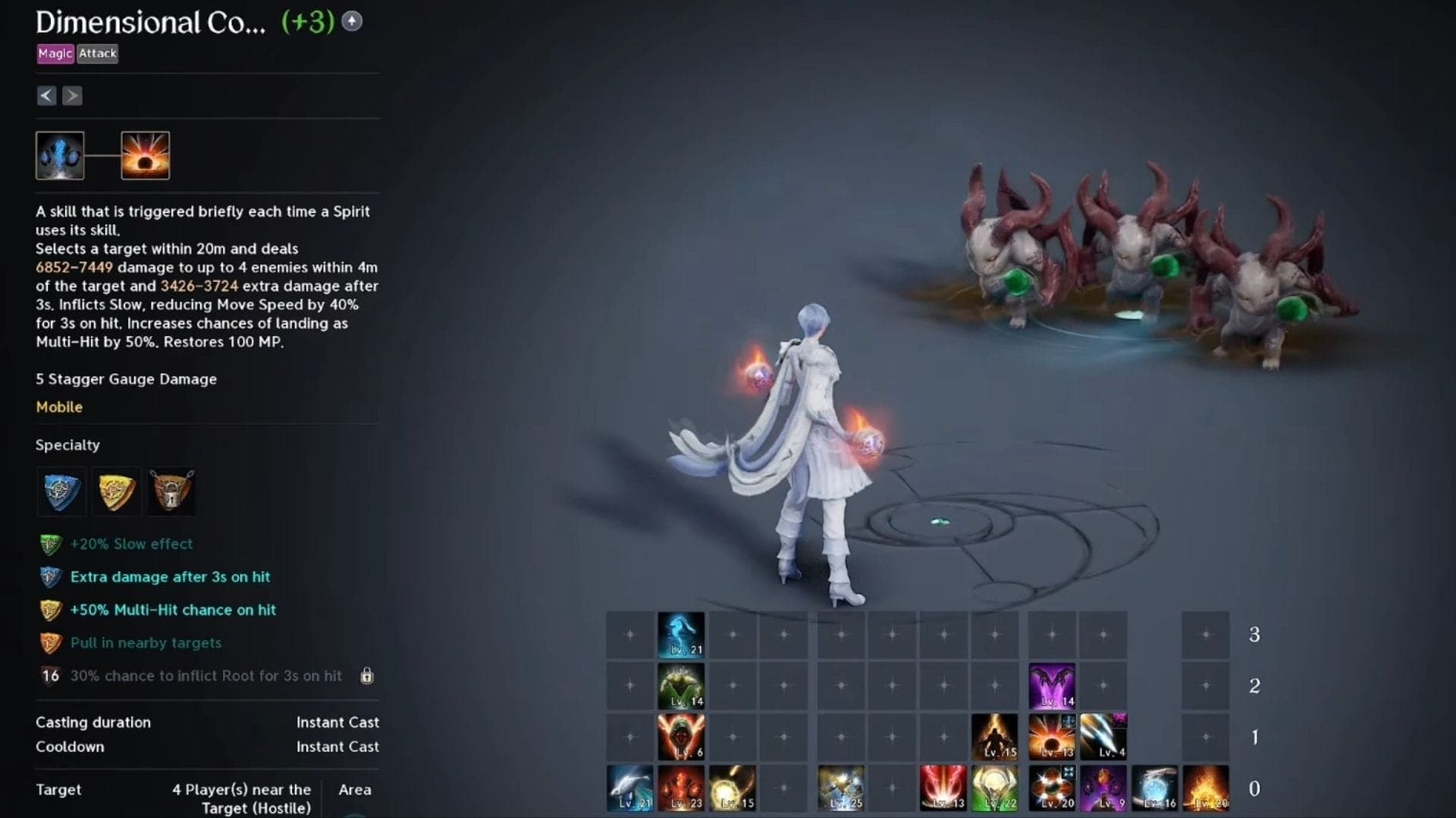 Spiritmaster Skill setup in Aion 2