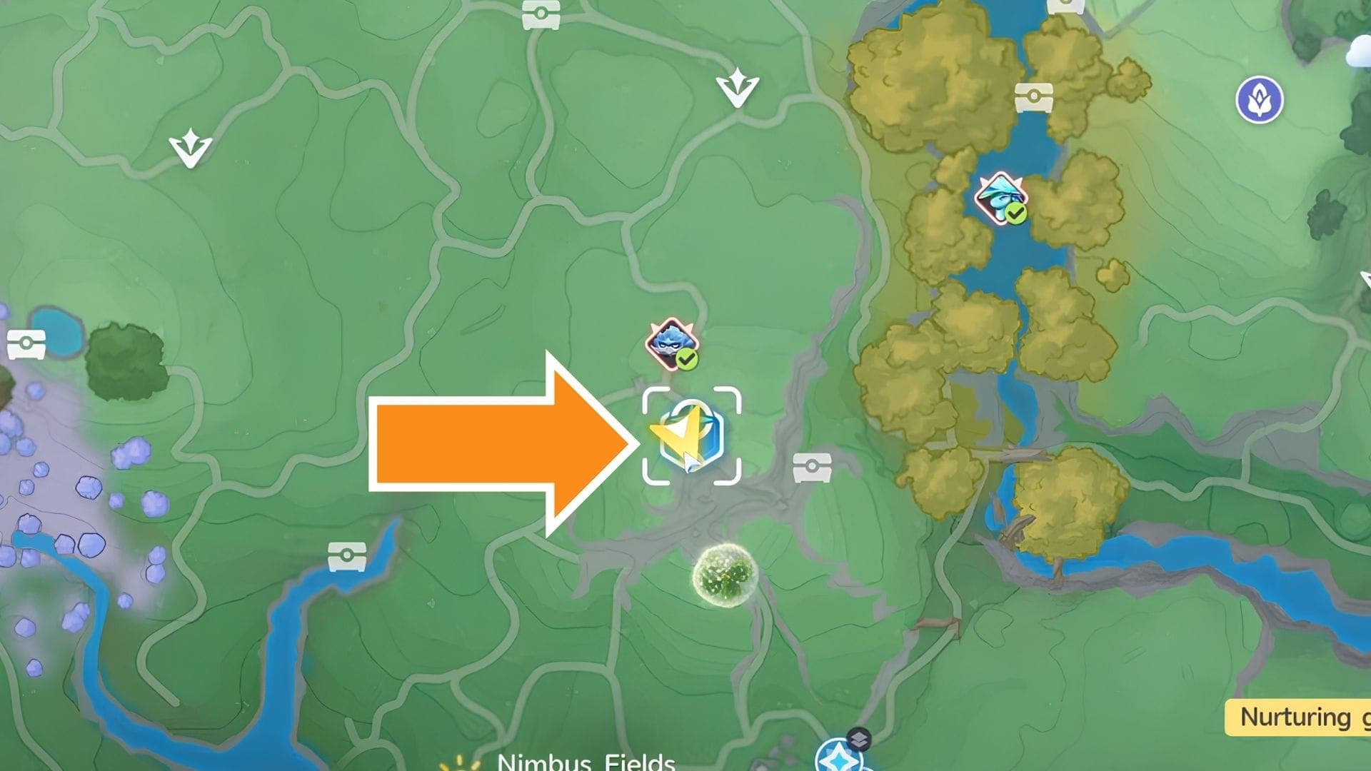 Alpha Minespine Location in Aniimo