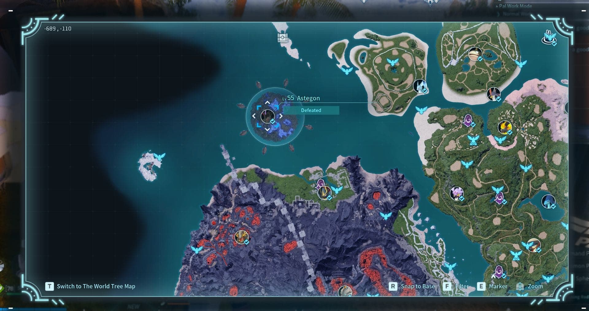 Astegon Location