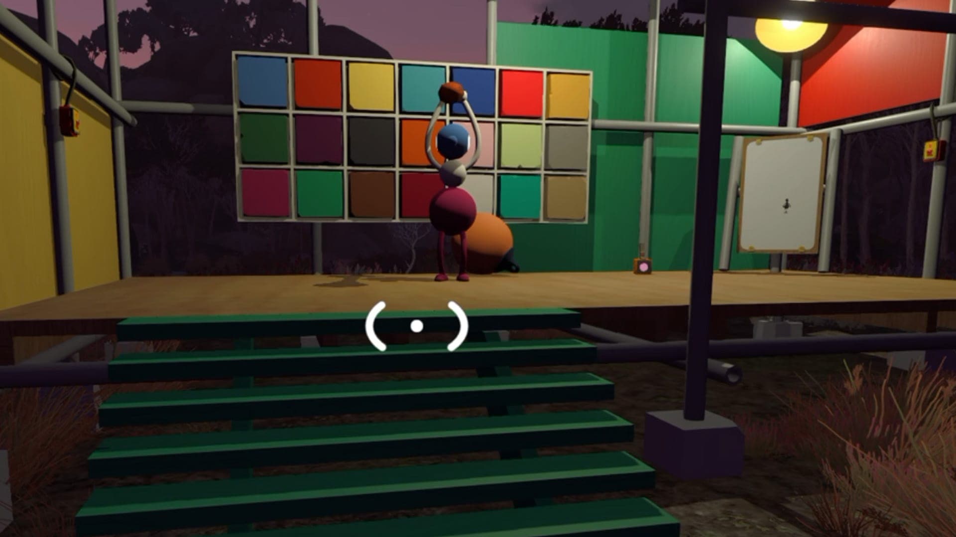 how to change color in Big Walk