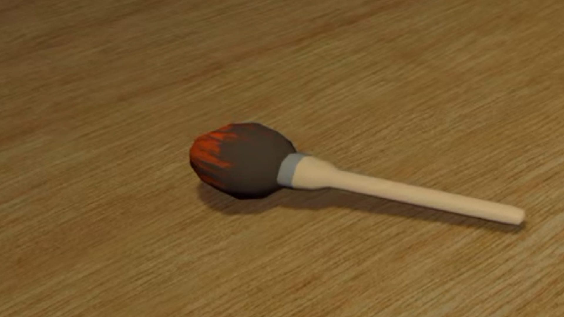 Big walk paint brush