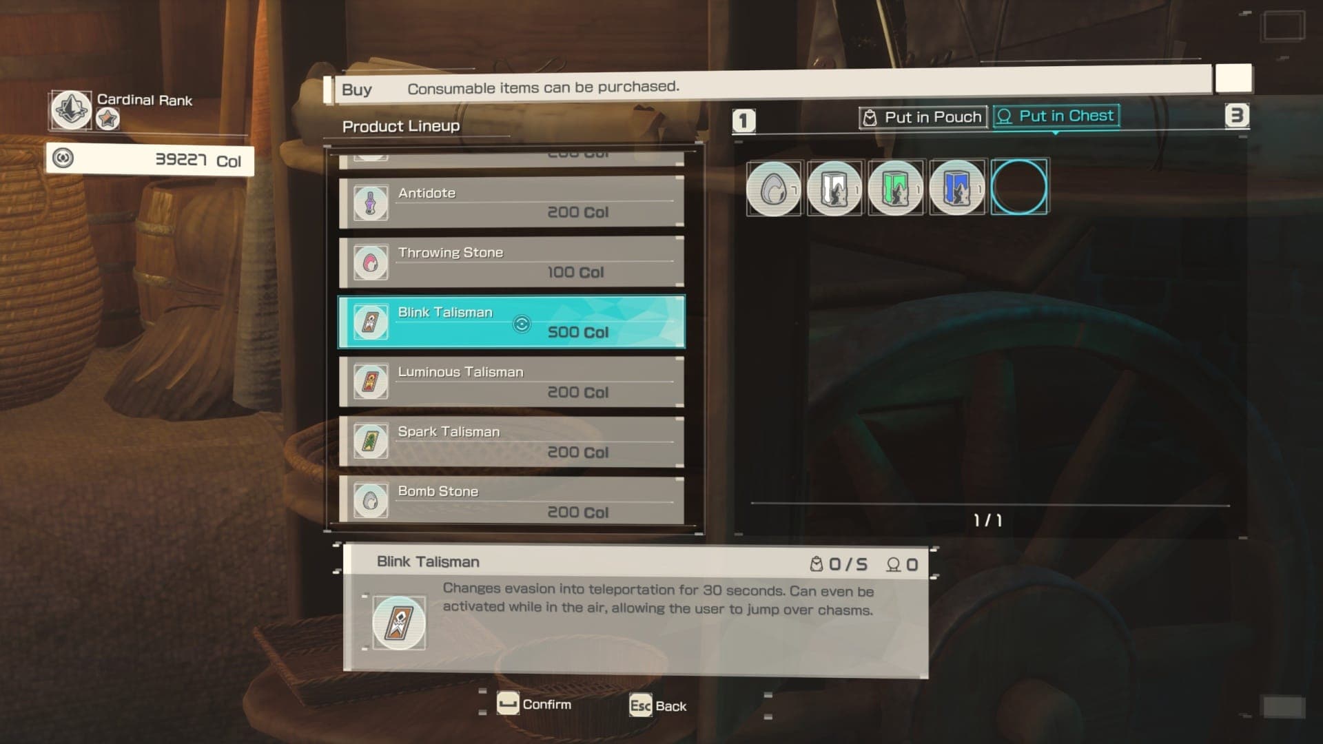 Blink Talisman Shop