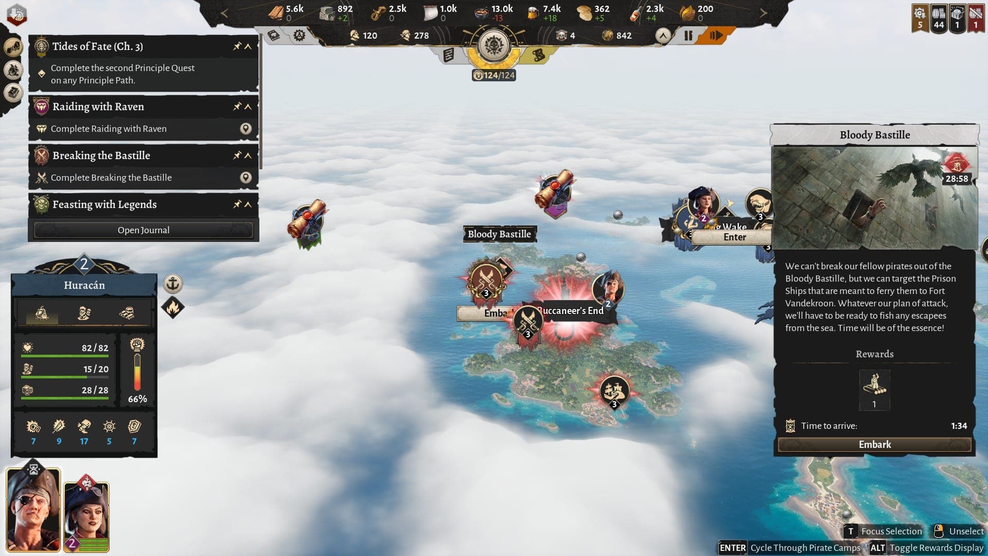 Bloody Bastille Corsair Cove