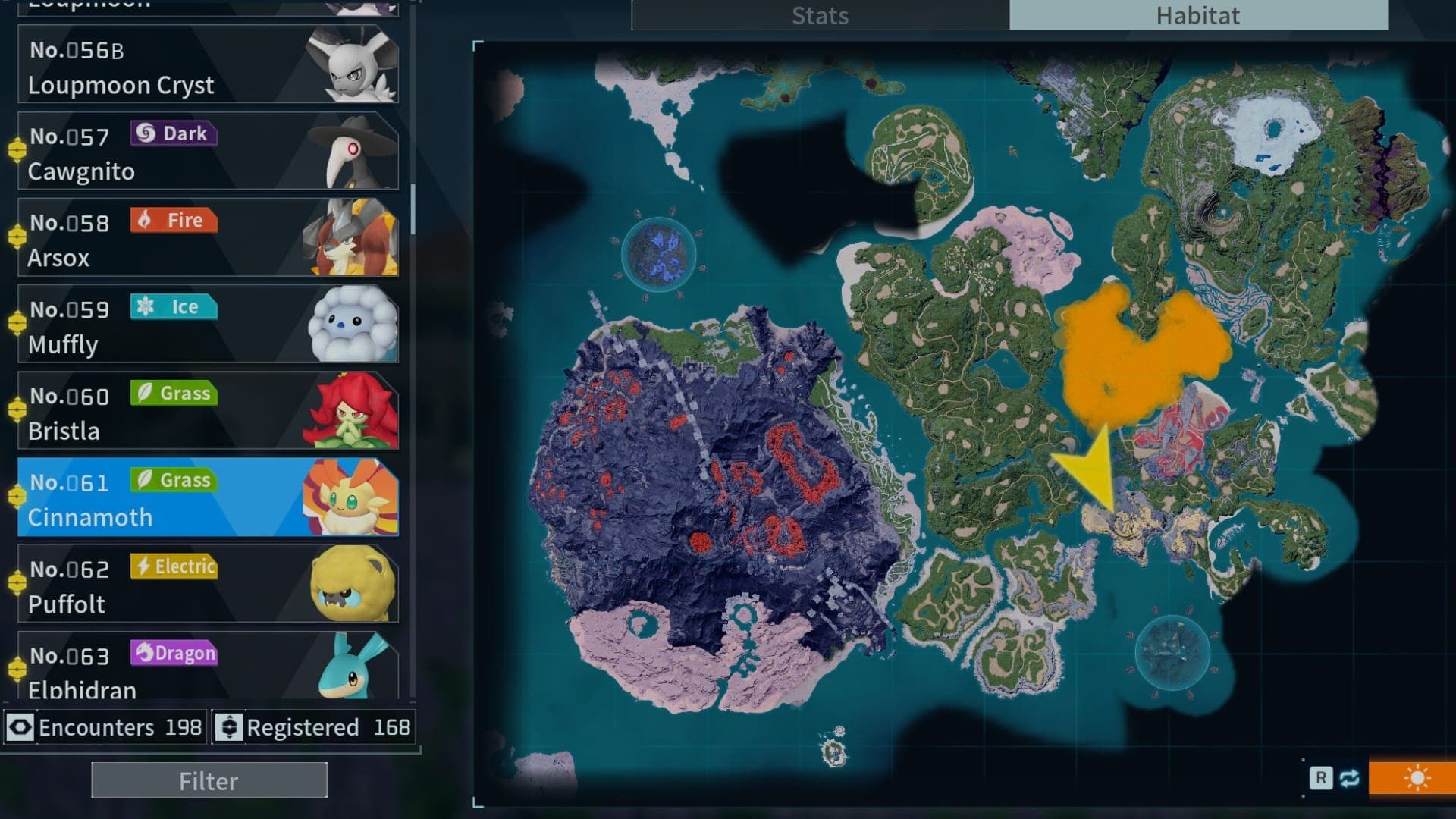 Cinnamoth Map