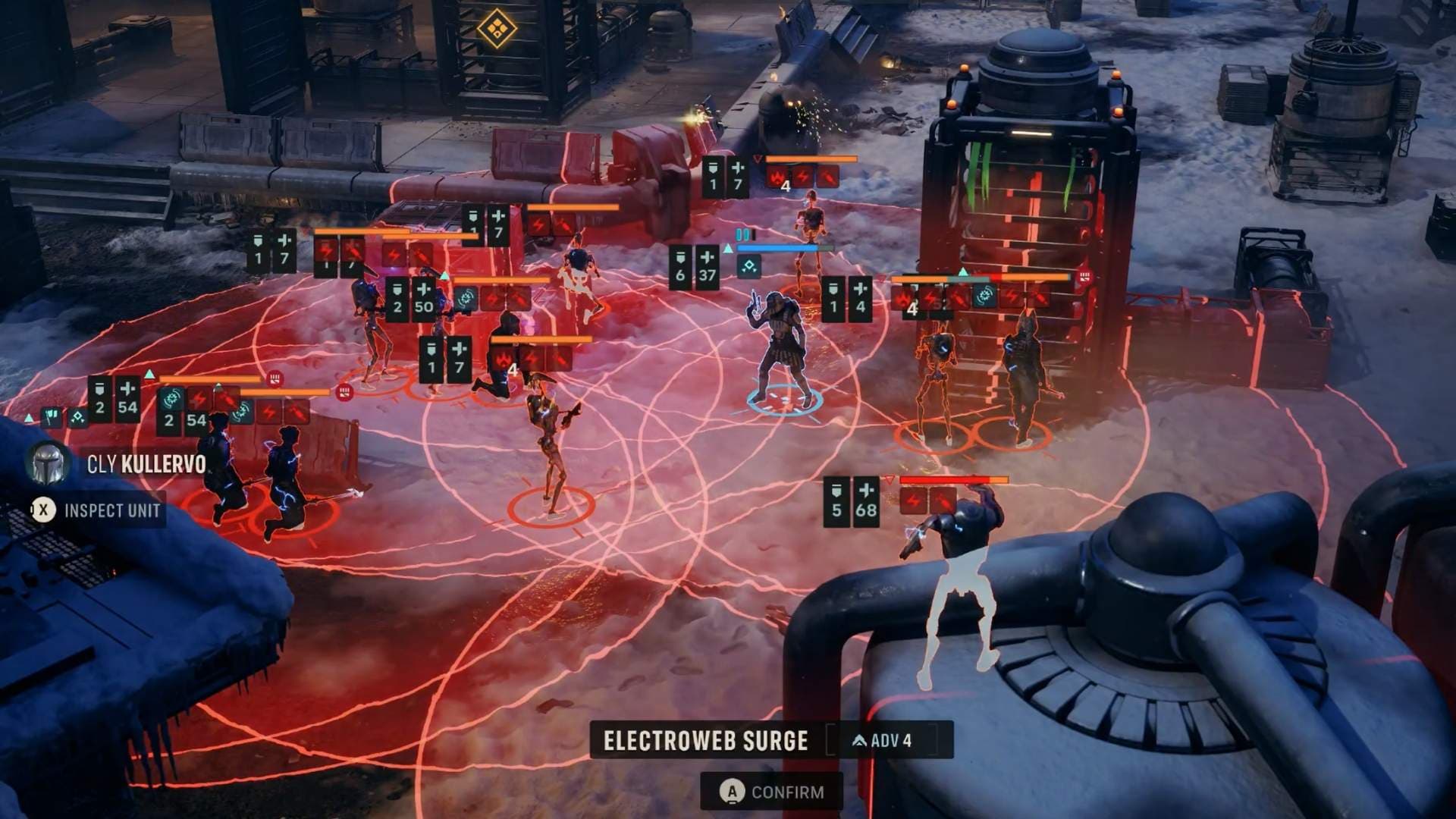 Using Cly Kullervo Electroweb Surge Skill