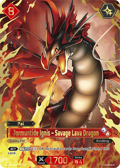 Jormuntide Ignis – Savage Lava Dragon