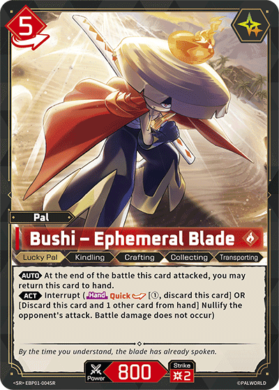 Bushi – Ephemeral Blade