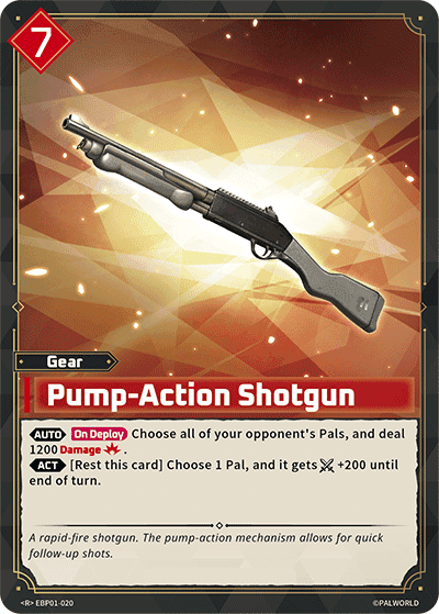 Pump-Action Shotgun