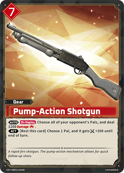 Pump-Action Shotgun