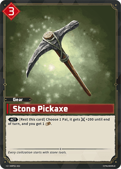 Stone Pickaxe