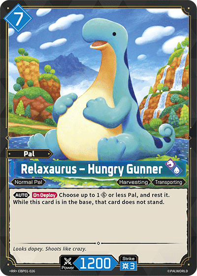 Relaxaurus – Hungry Gunner
