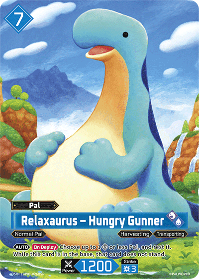 Relaxaurus – Hungry Gunner