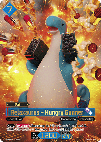 Relaxaurus – Hungry Gunner