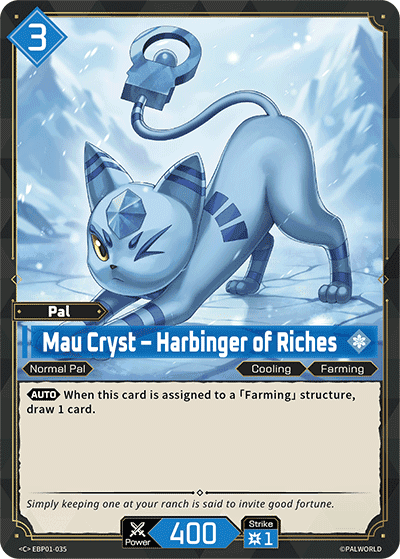 Mau Cryst – Harbinger of Riches