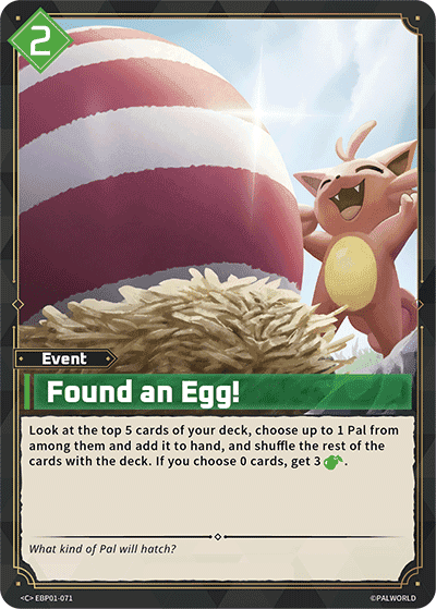 Found an Egg!