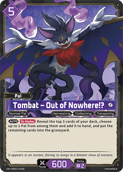 Tombat – Out of Nowhere!?