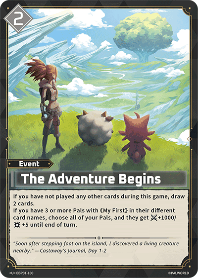 The Adventure Begins