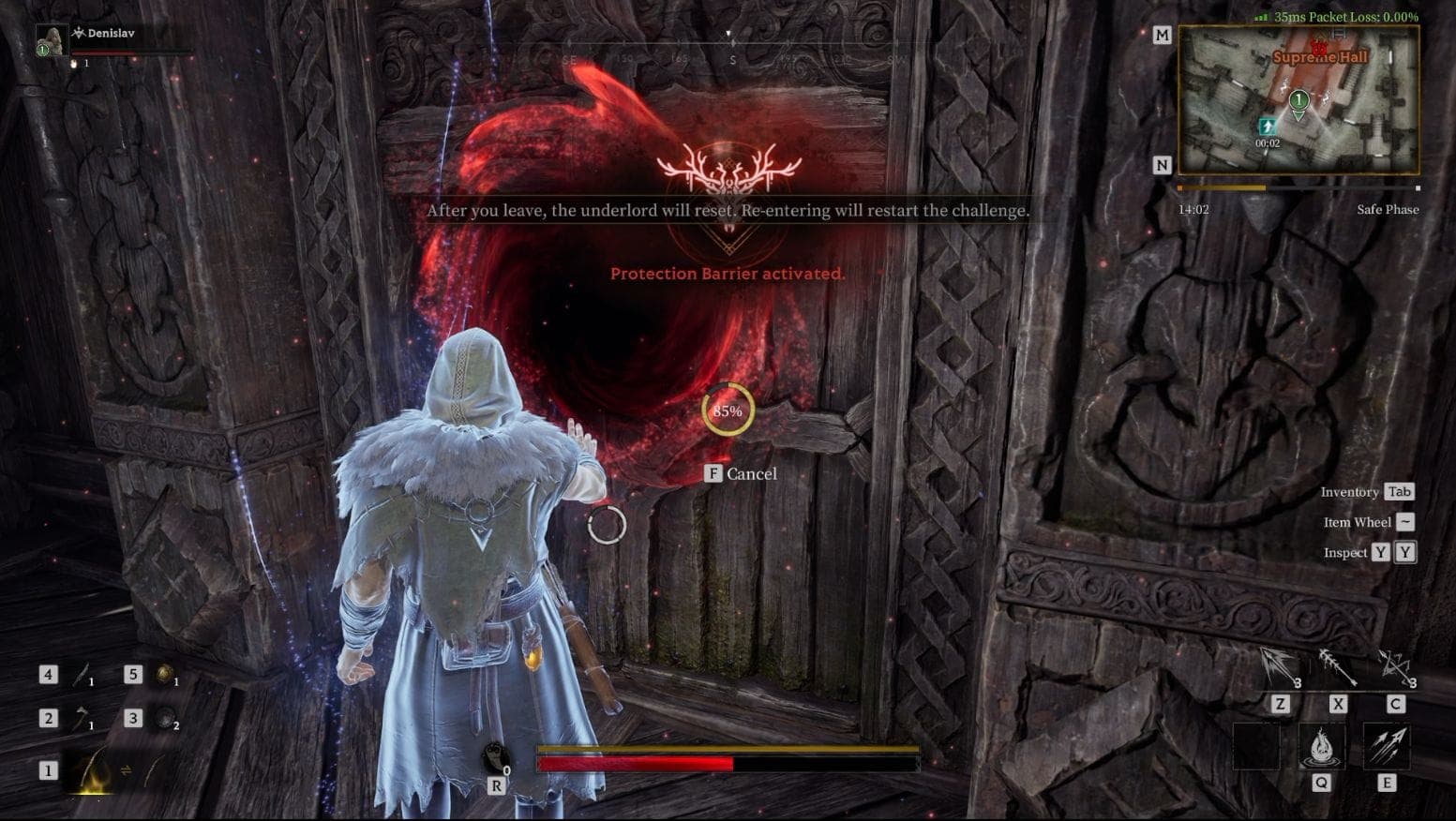 Elite Greataxe Berserker Red Glyph Supreme Hall