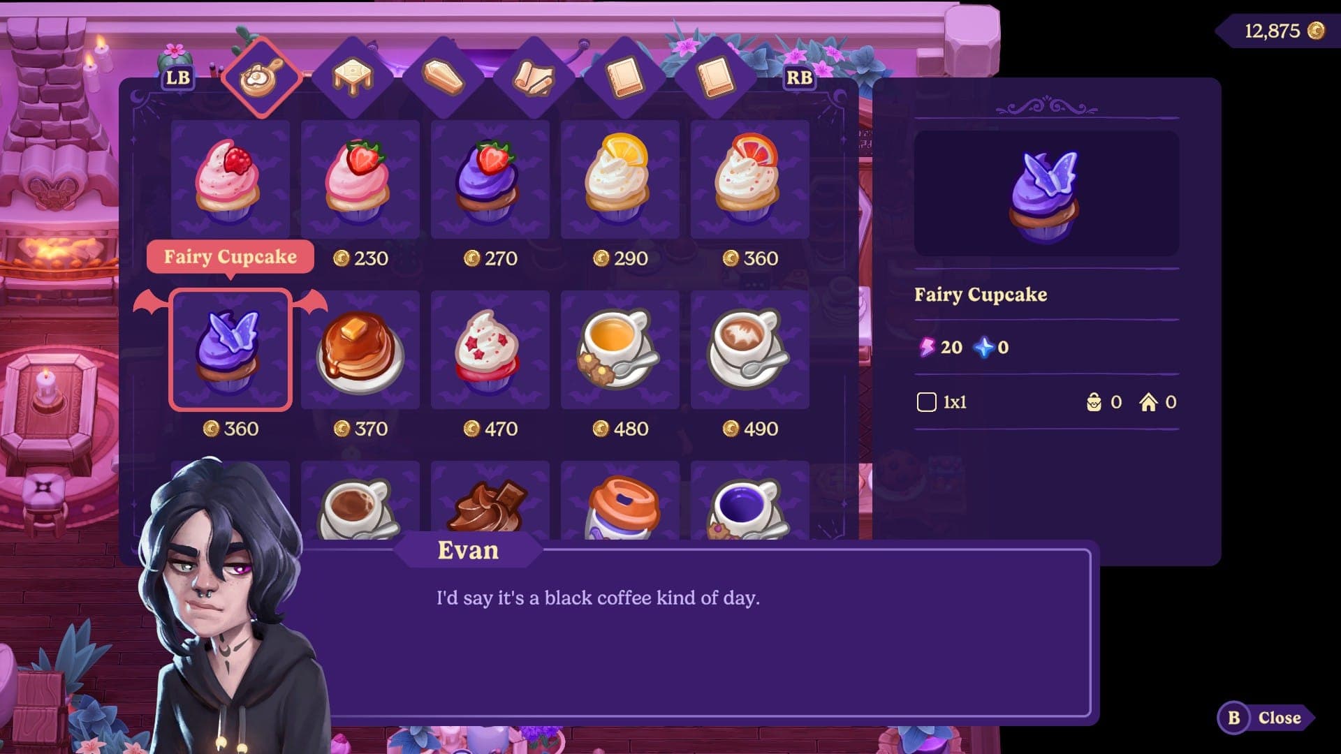 Fairy Cupcake Moonlight Peaks