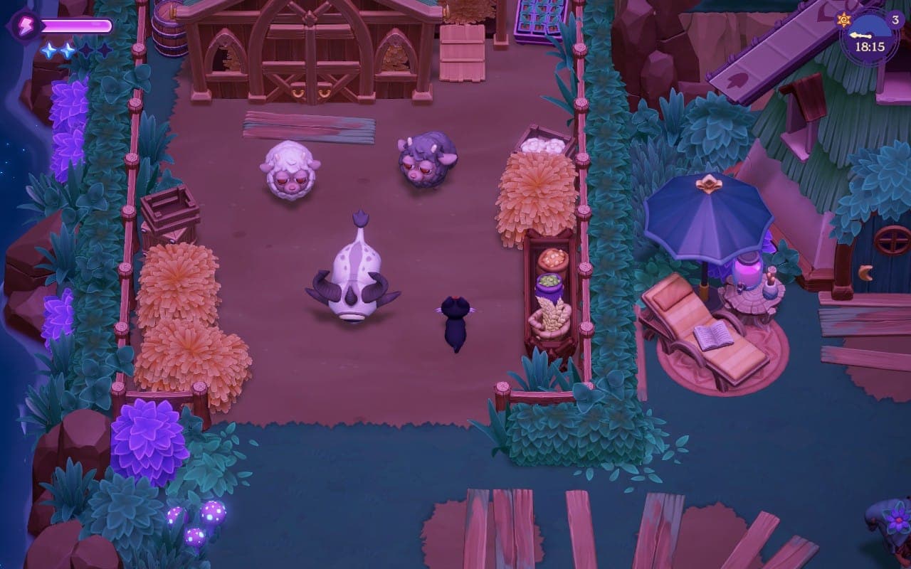 Farm Anaimals Moonlight Peaks