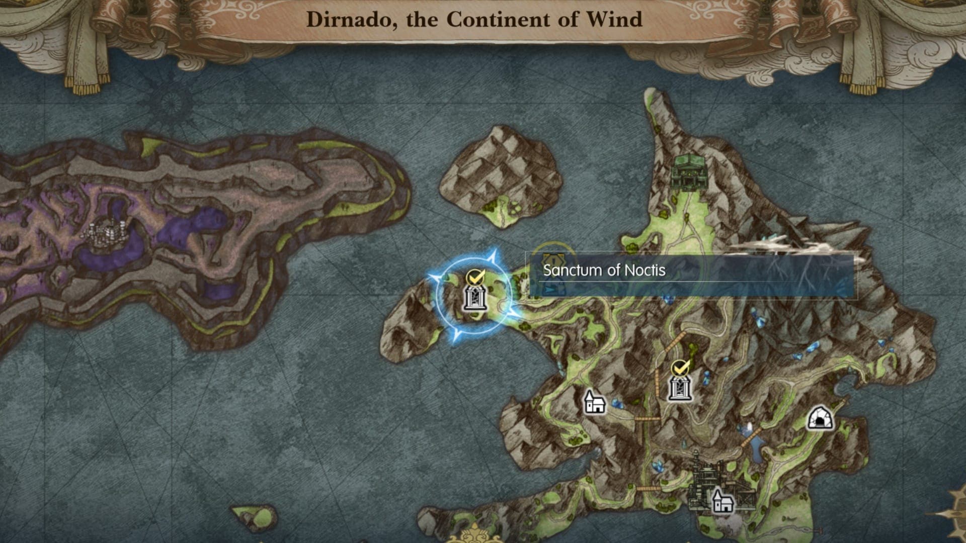 Final Fantasy Resonance Noctis location map