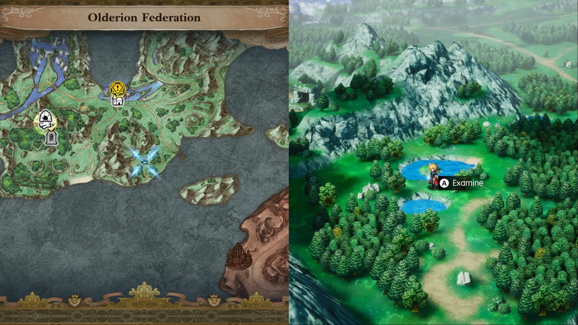 Final Fantasy Resonance Ruby Cave first fragment map