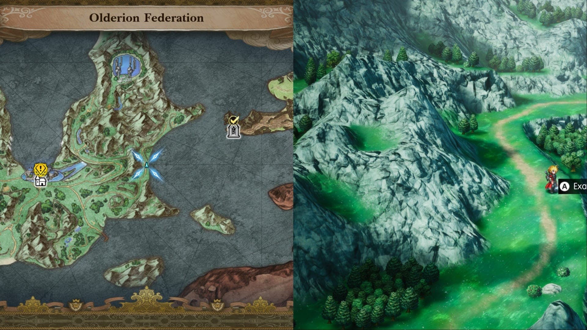 Final Fantasy Resonance Ruby Cave second fragment map