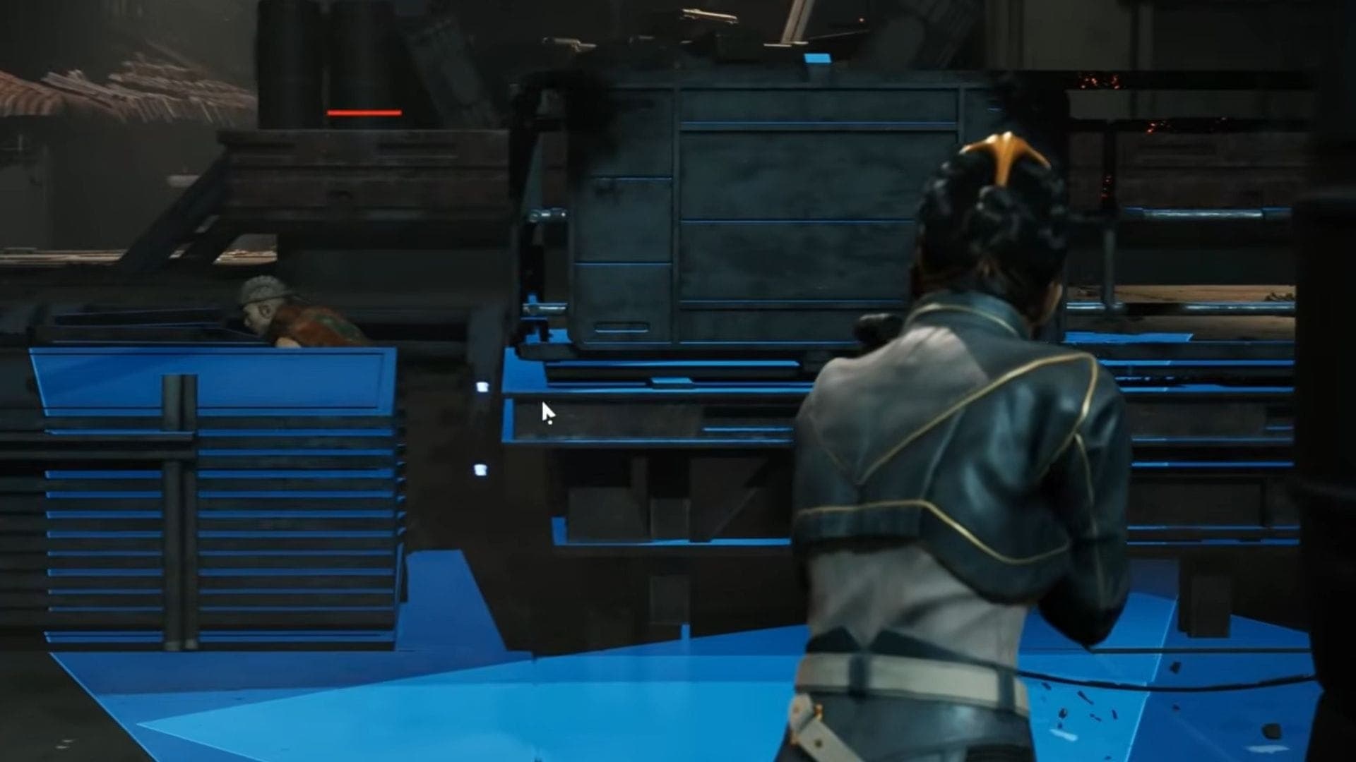Shooting a hostile NPC in Star Wars Zero Company