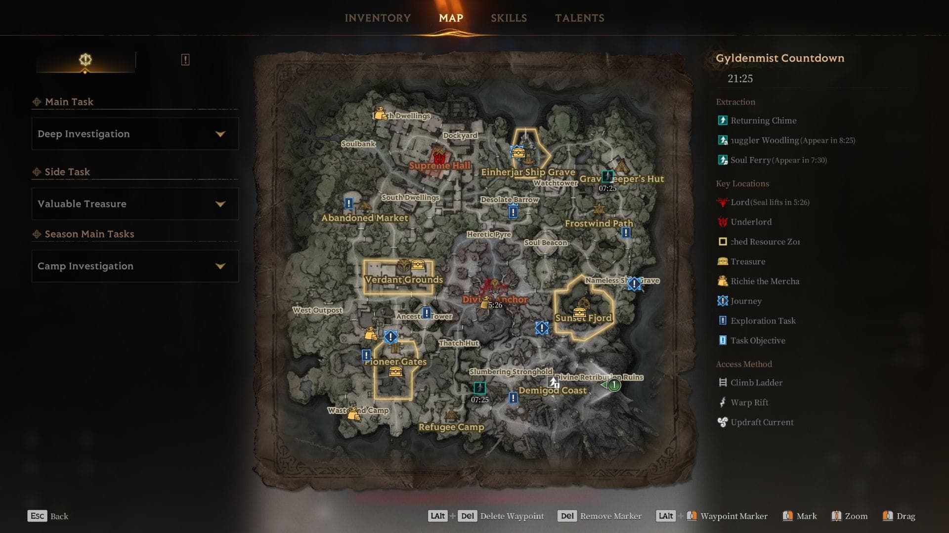 Hallowgrove Map 1