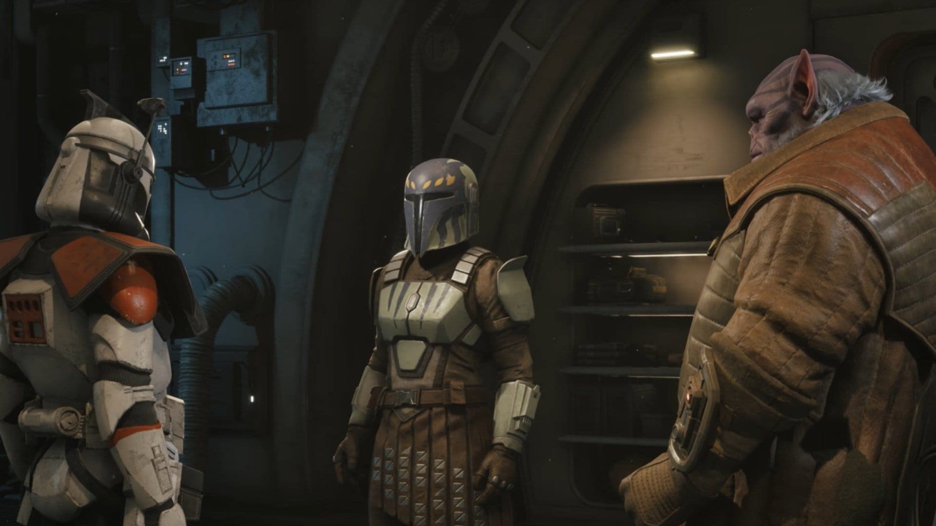 Hiring Cly Kullervo in Star Wars Zero Company