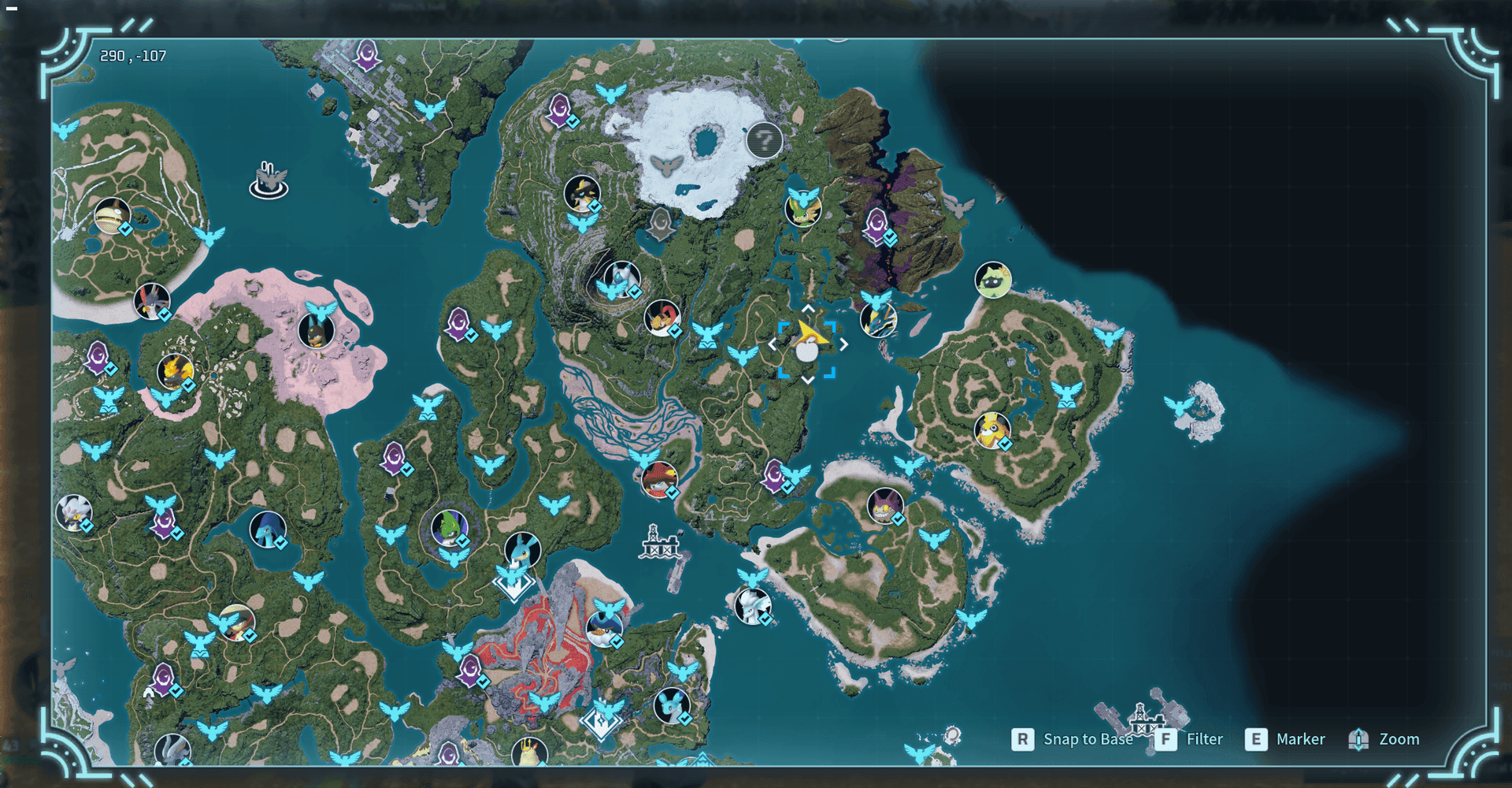 Lower Level Pure Quartz Location