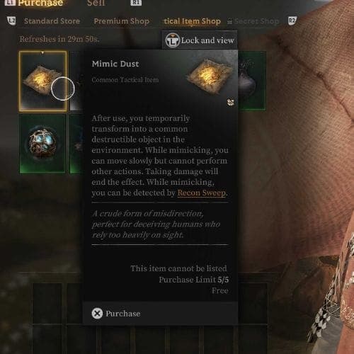 Mimic Dust 