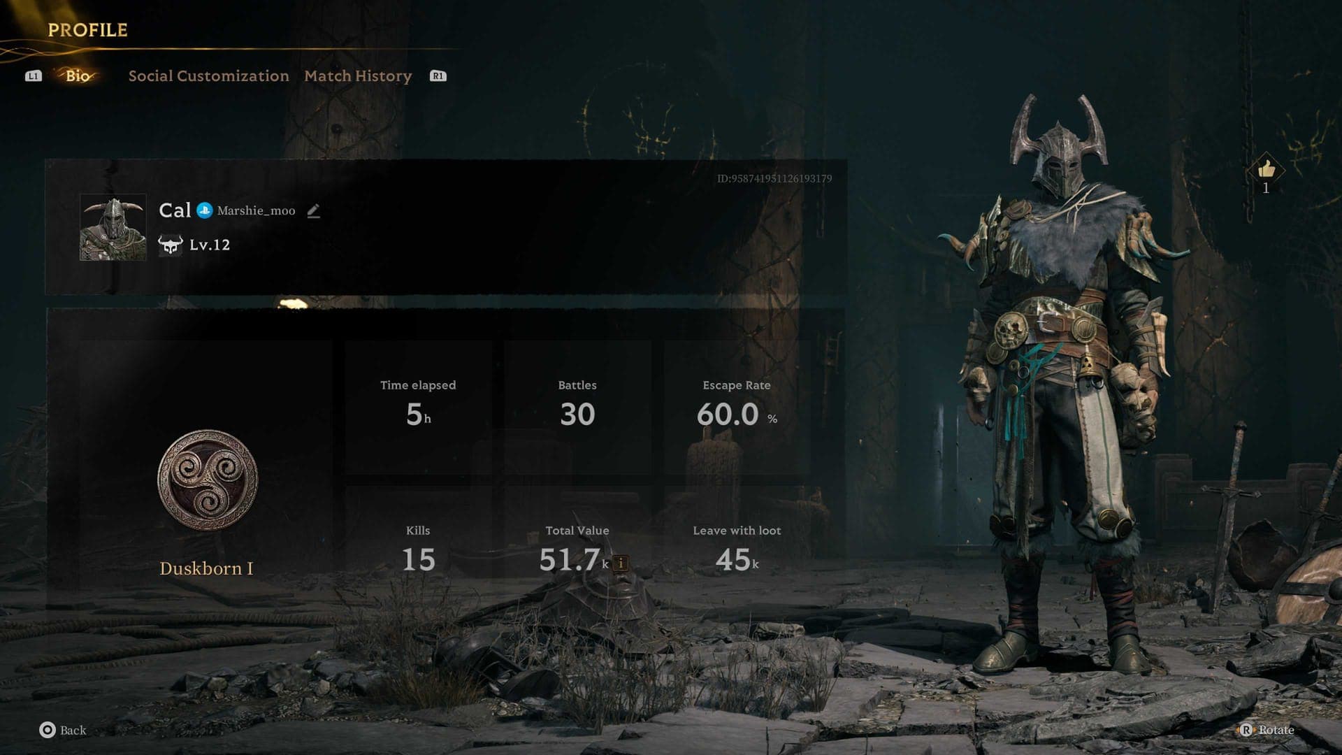 Mistfall Lv.12 Screen